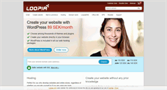 Desktop Screenshot of loopia.com