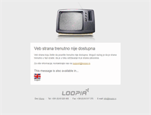 Tablet Screenshot of closed.loopia.rs