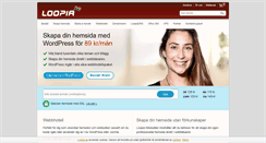 Desktop Screenshot of loopia.se